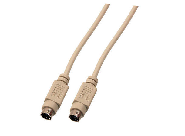 Tastatur/Mus PS2 Kabel - 10 m PS2 Plugg - PS2 Plugg 